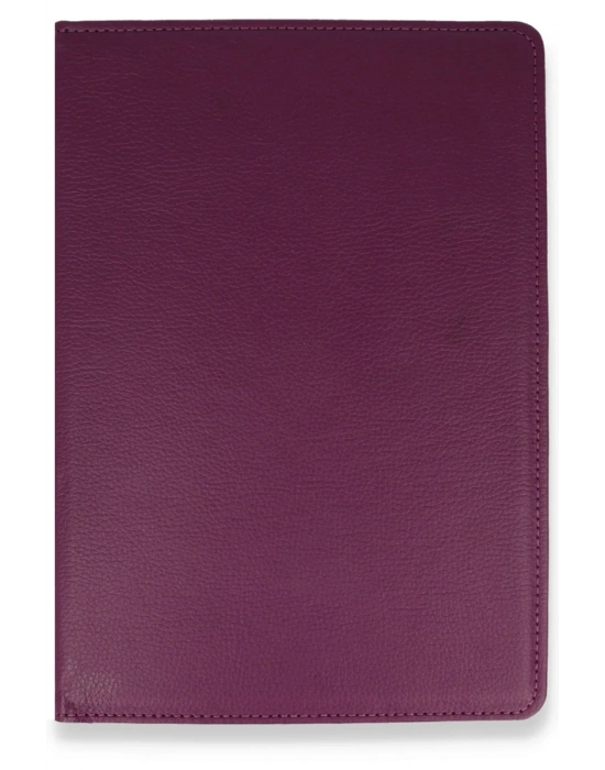 Newface iPad 10.2 (7.nesil) Kılıf 360 Tablet Deri Kılıf - Mürdüm