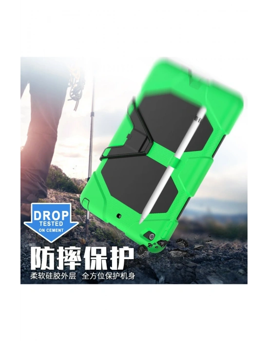 Newface iPad 10.2 (7.nesil) Kılıf Griffin Tablet Kapak - Yeşil