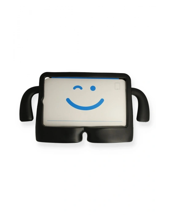 Newface iPad 10.2 (7.nesil) Kılıf Karakter Tablet Silikon - Siyah