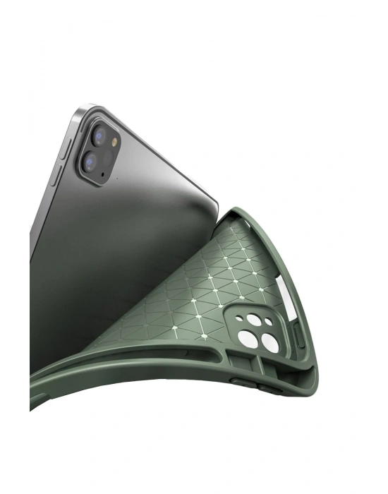 Newface iPad 10.2 (7.nesil) Kılıf Tablet Focus Silikon - Lacivert