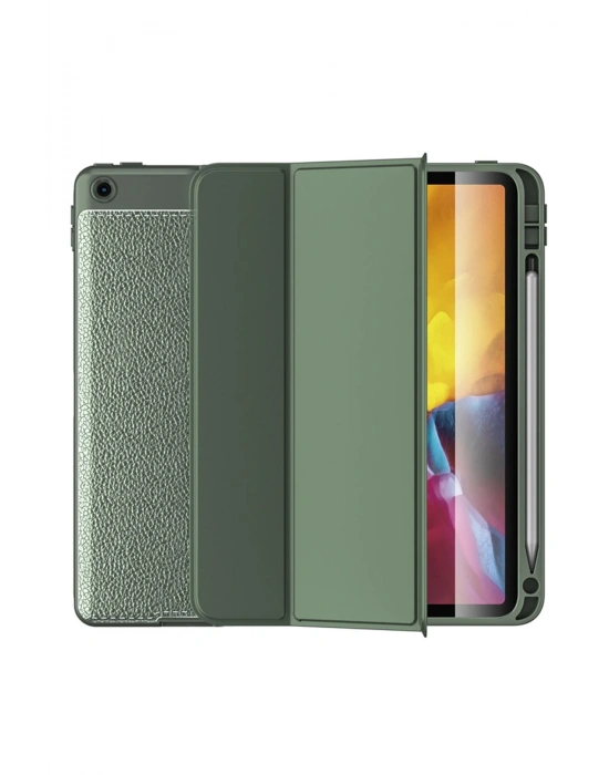 Newface iPad 10.2 (7.nesil) Kılıf Tablet Focus Silikon - Yeşil