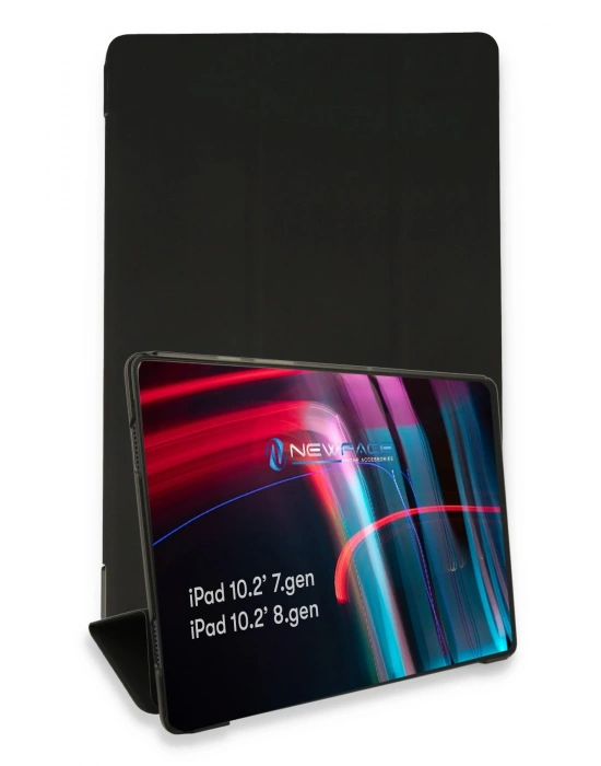 Newface iPad 10.2 (7.nesil) Kılıf Tablet Smart Kılıf - Siyah