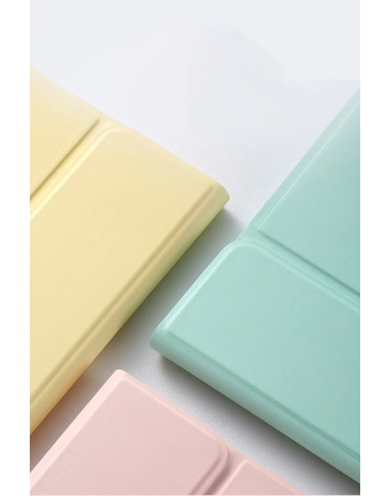 Newface iPad 2022 10.9 (10.nesil) Kılıf KC01 Smart Klavyeli Tablet Kılıfı - Pembe