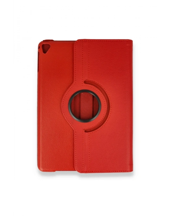 Newface iPad 4 9.7 Kılıf 360 Tablet Deri Kılıf - Kırmızı