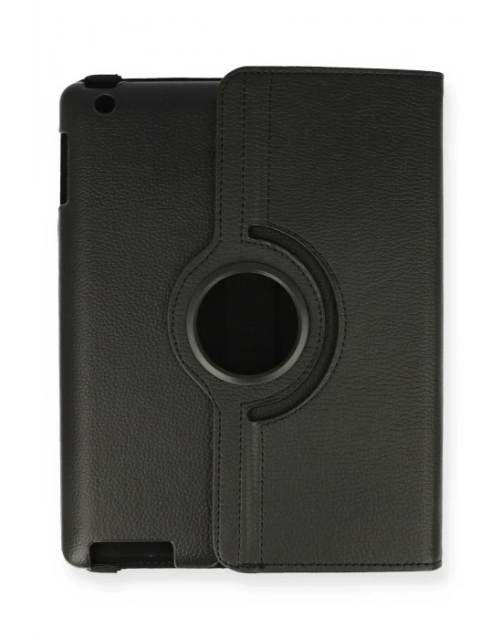 Newface iPad 4 9.7 Kılıf 360 Tablet Deri Kılıf - Siyah