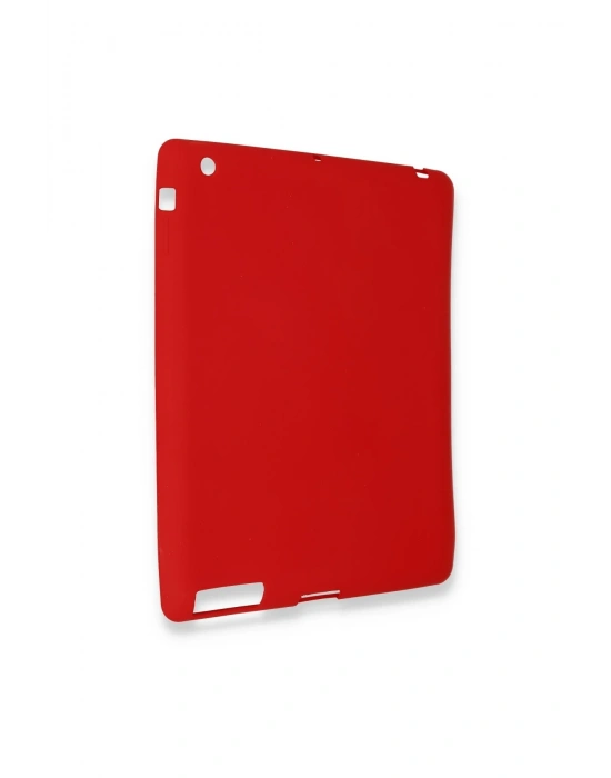 Newface iPad 4 9.7 Kılıf Evo Tablet Silikon - Kırmızı