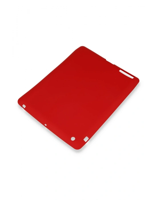Newface iPad 4 9.7 Kılıf Evo Tablet Silikon - Kırmızı