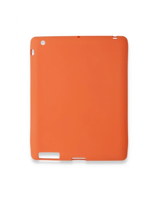 Newface iPad 4 9.7 Kılıf Evo Tablet Silikon - Turuncu