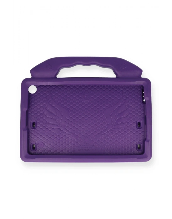 Newface iPad 4 9.7 Kılıf Like Stantlı Tablet Silikon - Mor