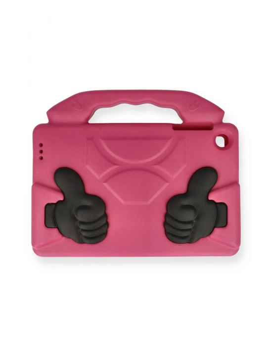 Newface iPad 4 9.7 Kılıf Like Stantlı Tablet Silikon - Pembe