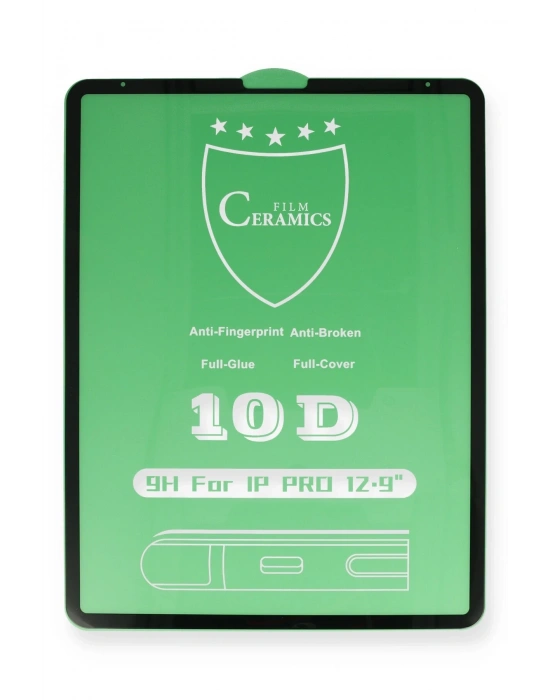 Newface iPad 4 9.7 Tablet 10D Seramik Nano