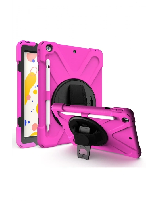 Newface iPad 5 Air 9.7 Kılıf Amazing Tablet Kapak - Pembe