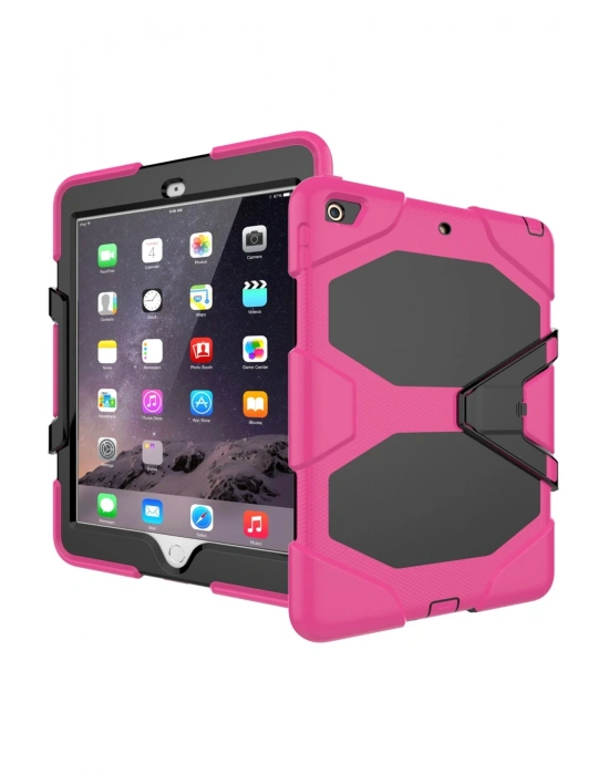 Newface iPad 5 Air 9.7 Kılıf Griffin Tablet Kapak - Pembe