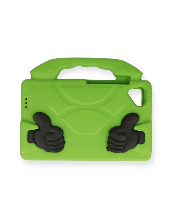 Newface iPad 5 Air 9.7 Kılıf Like Stantlı Tablet Silikon - Yeşil