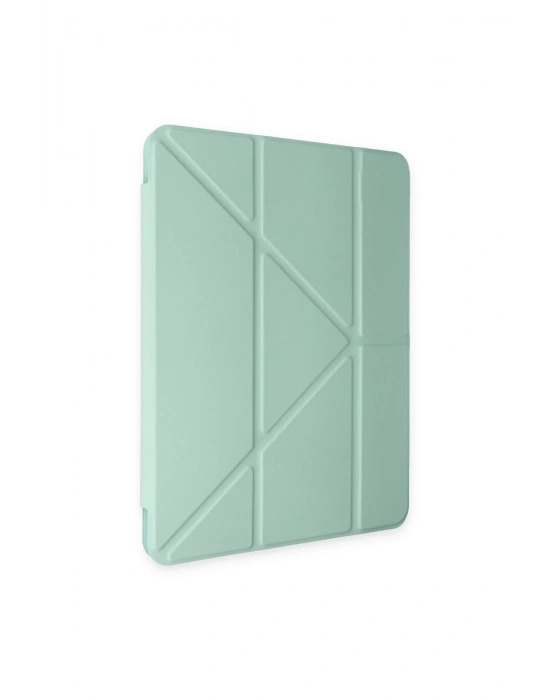 Newface iPad Air 4 10.9 Kılıf Kalemlikli Mars Tablet Kılıfı - Açık Yeşil