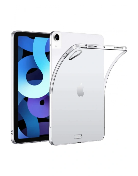 Newface iPad Air 5 (2022) Kılıf Tablet Şeffaf Silikon