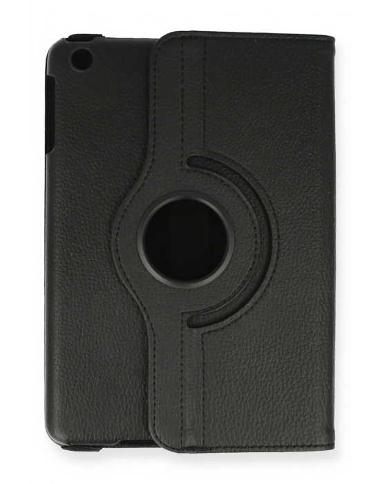 Newface iPad Mini 1 Kılıf 360 Tablet Deri Kılıf - Siyah
