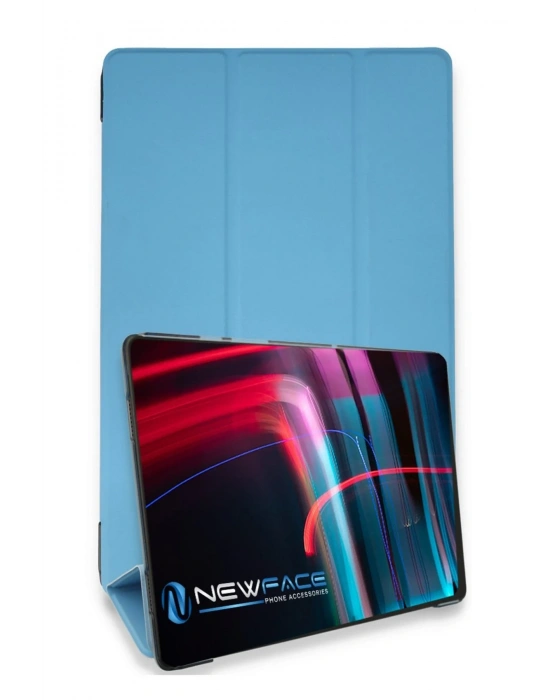 Newface iPad Mini 3 Kılıf Tablet Smart Kılıf - Mavi