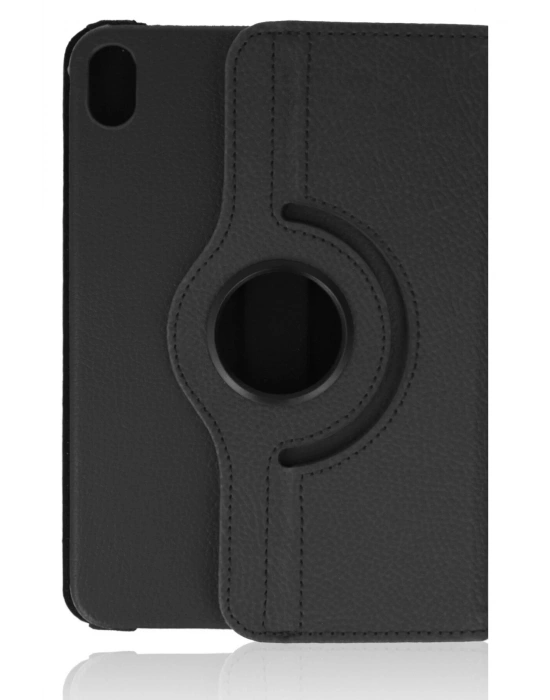 Newface iPad Mini 6 Kılıf 360 Tablet Deri Kılıf - Siyah