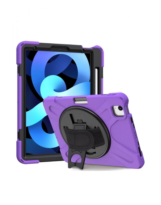 Newface iPad Pro 11 (2020) Kılıf Amazing Tablet Kapak - Mor