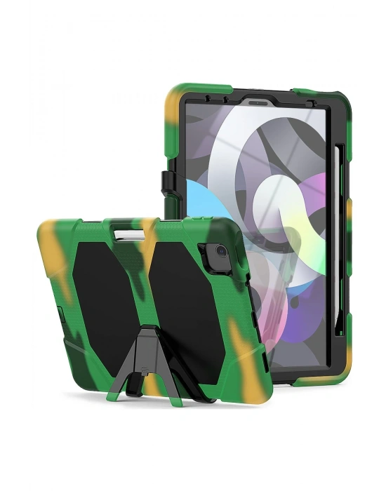 Newface iPad Pro 11 (2020) Kılıf Griffin Tablet Kapak - Kamuflaj