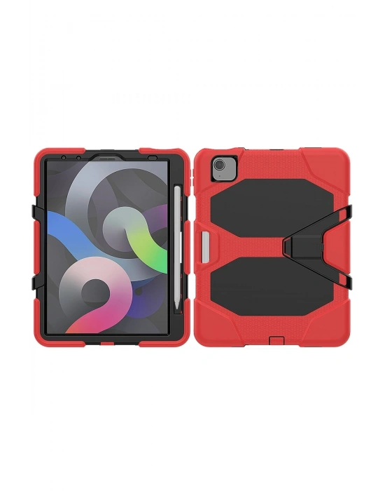 Newface iPad Pro 11 (2020) Kılıf Griffin Tablet Kapak - Kırmızı