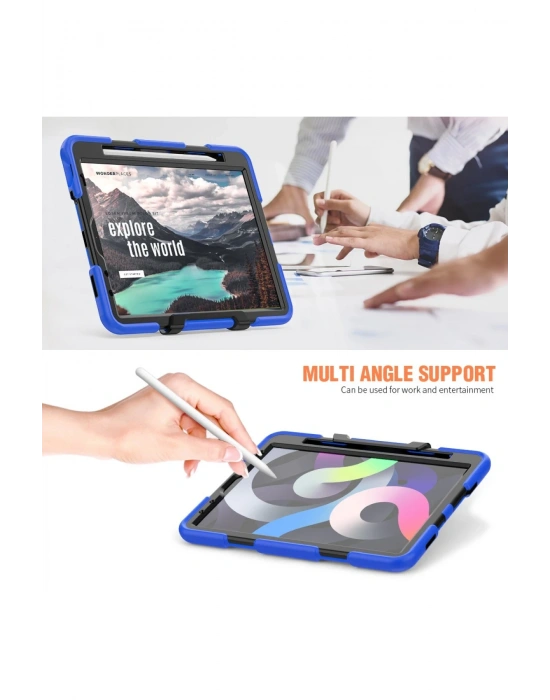 Newface iPad Pro 11 (2020) Kılıf Griffin Tablet Kapak - Mavi