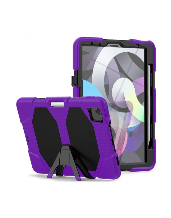 Newface iPad Pro 11 (2020) Kılıf Griffin Tablet Kapak - Mor