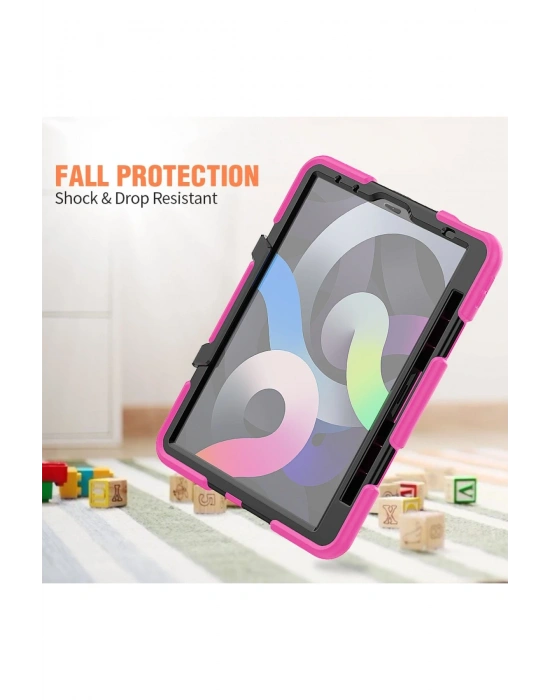 Newface iPad Pro 11 (2020) Kılıf Griffin Tablet Kapak - Pembe