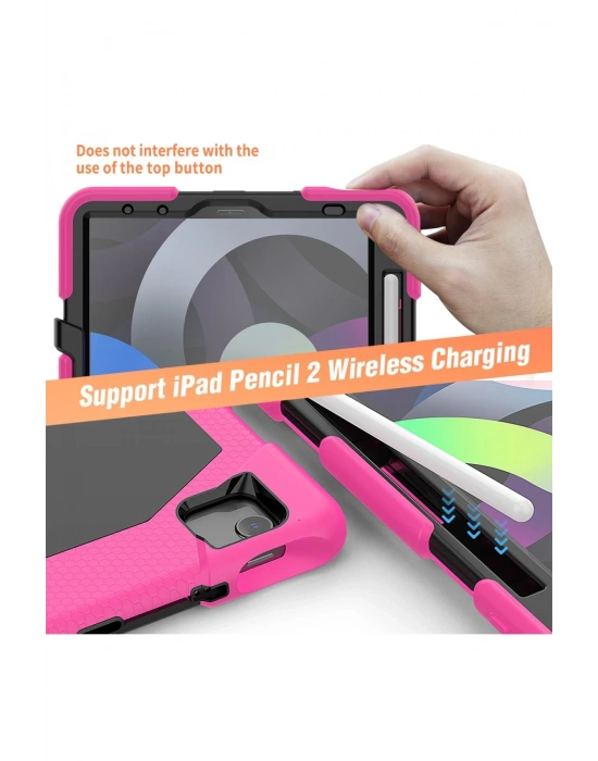 Newface iPad Pro 11 (2020) Kılıf Griffin Tablet Kapak - Pembe