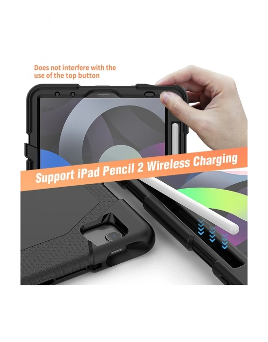 Newface iPad Pro 11 (2020) Kılıf Griffin Tablet Kapak - Siyah