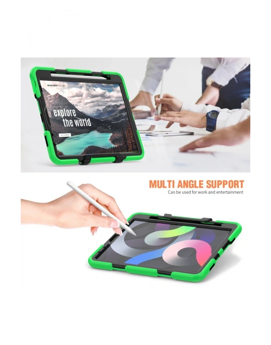 Newface iPad Pro 11 (2020) Kılıf Griffin Tablet Kapak - Yeşil