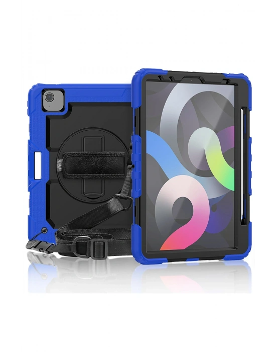 Newface iPad Pro 11 (2020) Kılıf Pars Tablet Kapak - Mavi