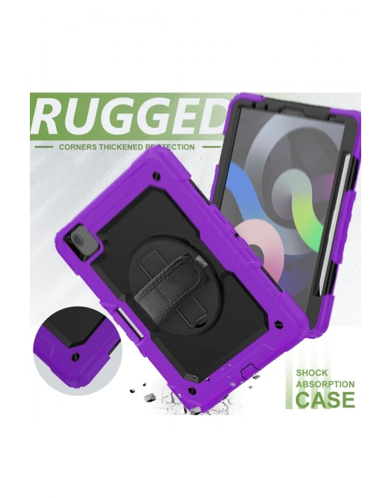 Newface iPad Pro 11 (2020) Kılıf Pars Tablet Kapak - Mor