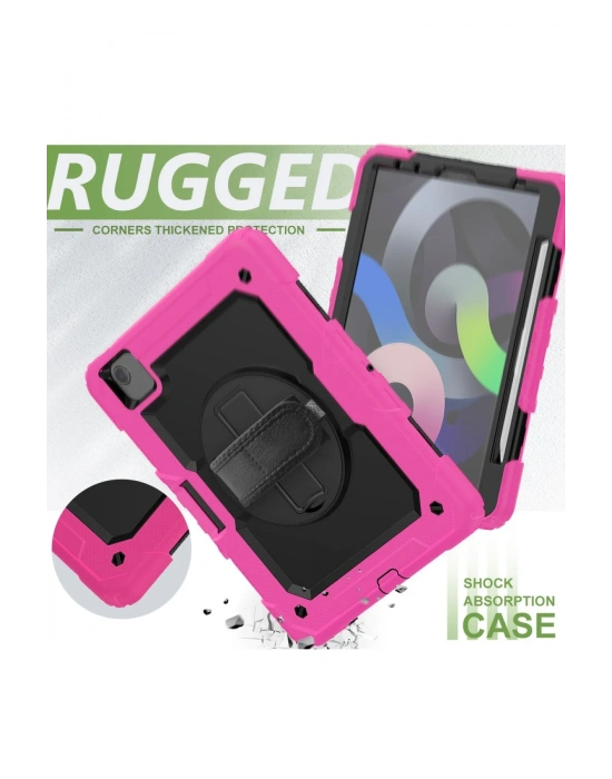 Newface iPad Pro 11 (2020) Kılıf Pars Tablet Kapak - Pembe