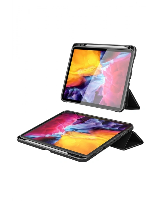 Newface iPad Pro 11 (2020) Kılıf Tablet Focus Silikon - Siyah