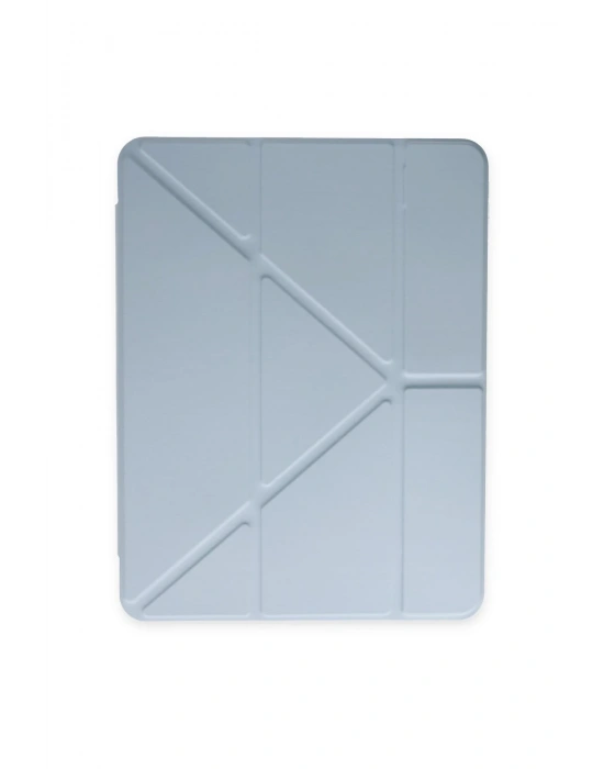 Newface iPad Pro 11 (2021) Kılıf Kalemlikli Hugo Tablet Kılıfı - Mavi