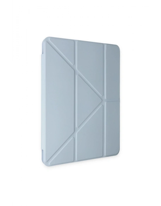 Newface iPad Pro 11 (2021) Kılıf Kalemlikli Hugo Tablet Kılıfı - Mavi