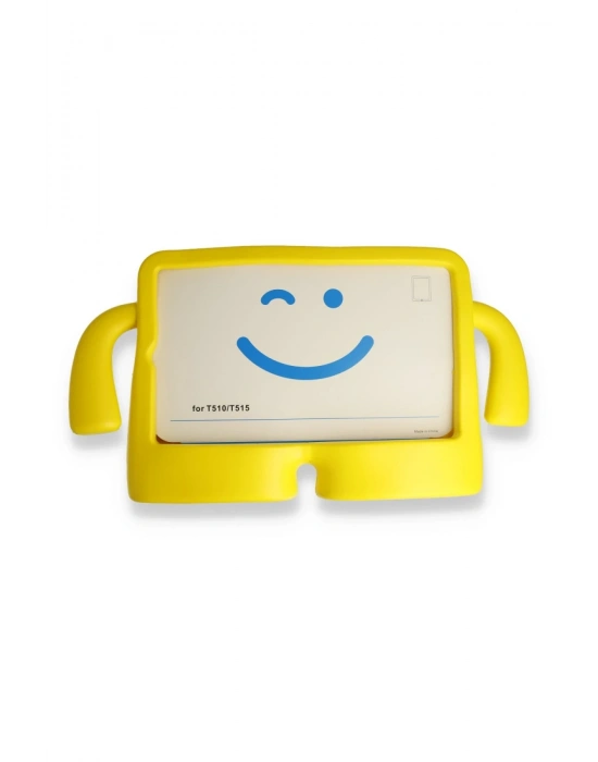 Newface iPad Pro 11 (2021) Kılıf Karakter Tablet Silikon - Sarı