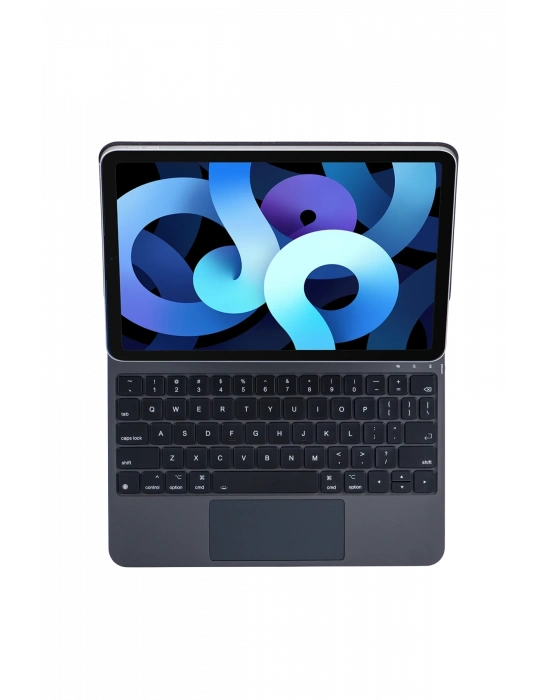 Newface iPad Pro 11 (2024) Kılıf X7P Magic Manyetik Klavyeli Tablet Kılıfı - Siyah