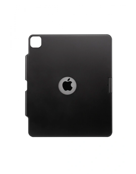 Newface iPad Pro 12.9 (2021) Kılıf Magic Dönen Klavyeli Tablet Kılıf - Siyah