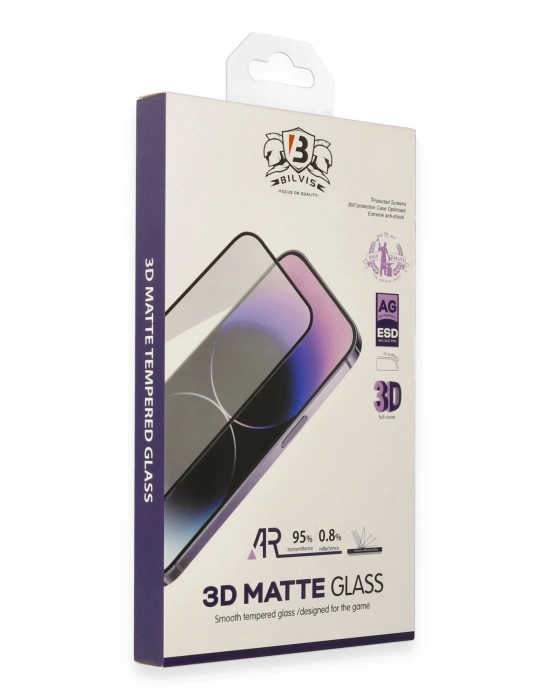 Newface iPhone 11 Bilvis 3D Mat Cam Ekran Koruyucu