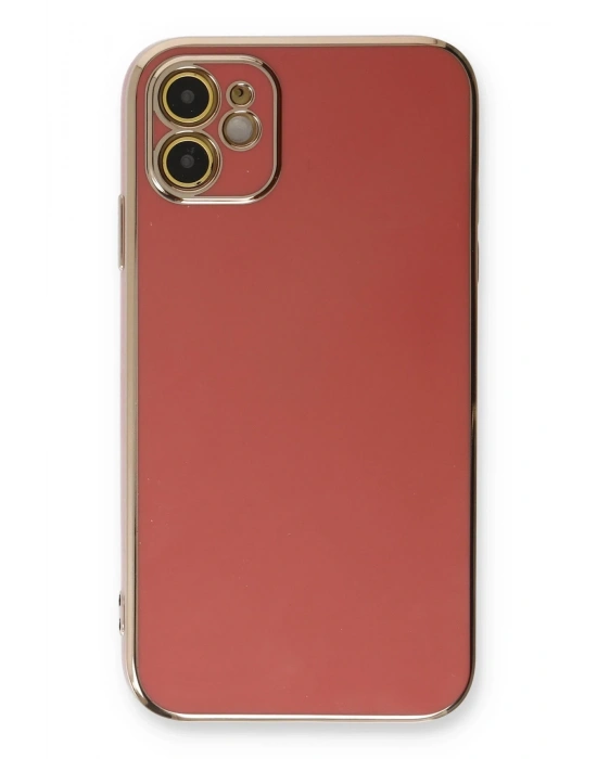 Newface iPhone 11 Kılıf Volet Silikon - Kırmızı