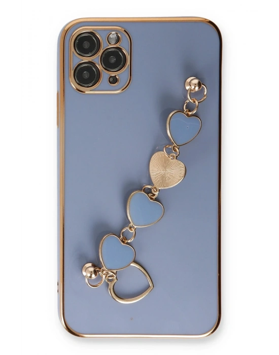 Newface iPhone 11 Pro Kılıf Esila Silikon - Gri