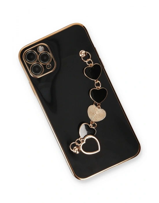 Newface iPhone 11 Pro Kılıf Esila Silikon - Siyah