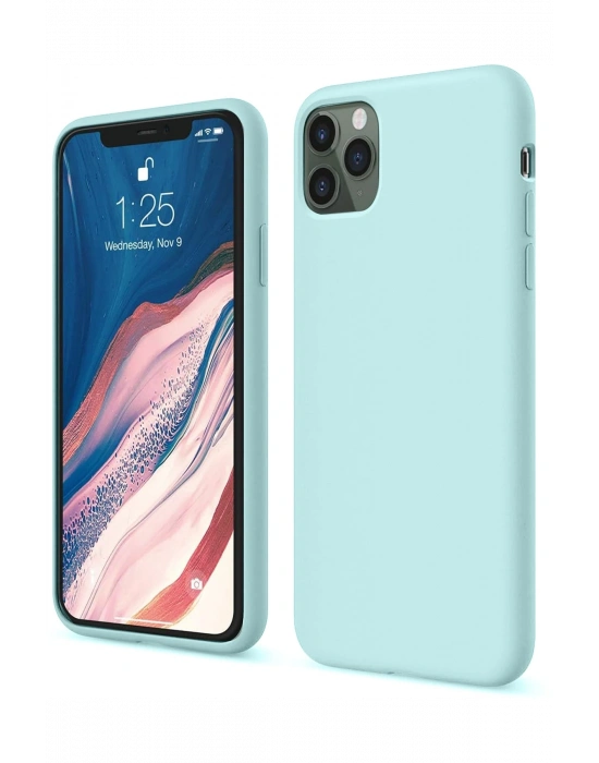 Newface iPhone 11 Pro Kılıf First Silikon - Turkuaz