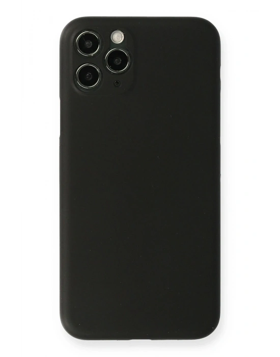Newface iPhone 11 Pro Kılıf PP Ultra İnce Kapak - Siyah