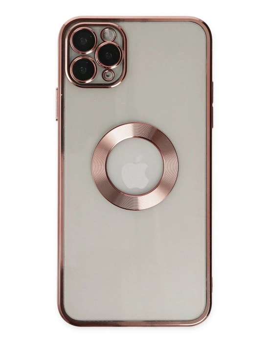 Newface iPhone 11 Pro Kılıf Slot Silikon - Rose Gold