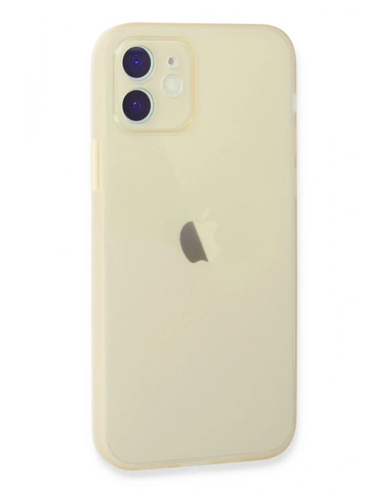 Newface iPhone 12 Kılıf Puma Silikon - Gold