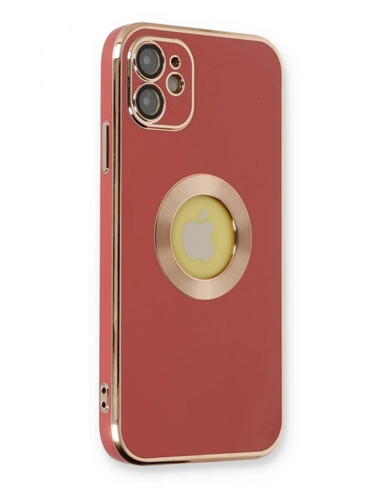 Newface iPhone 12 Kılıf Store Silikon - Kırmızı